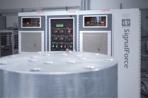Data Physics IGBT Power Amplifier and shaker test