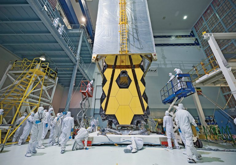Preparing for Vibration Testing on NASA's James Web Space Telescope