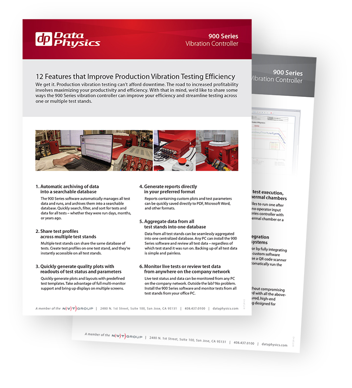 12 Features that Improve Production Vibration Testing Efficiency data sheet image