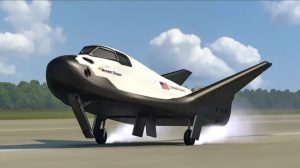 Sierra Space’s Dream Chaser touching down on tarmac
